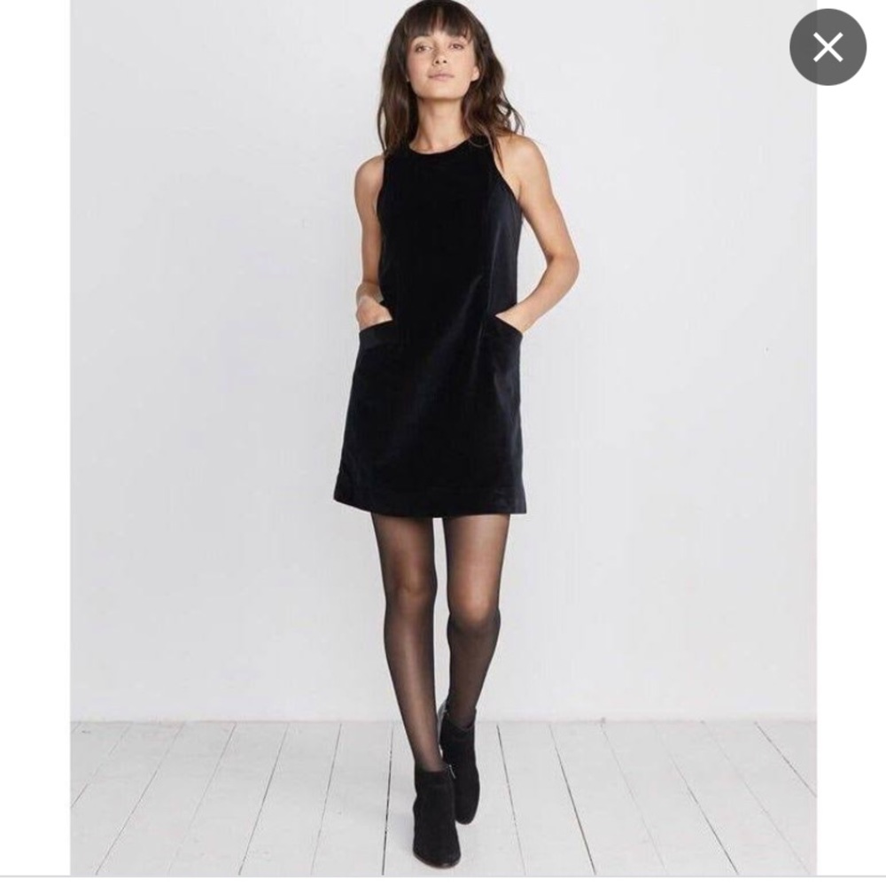 Marine Layer Cizon Velvet Shift Dress